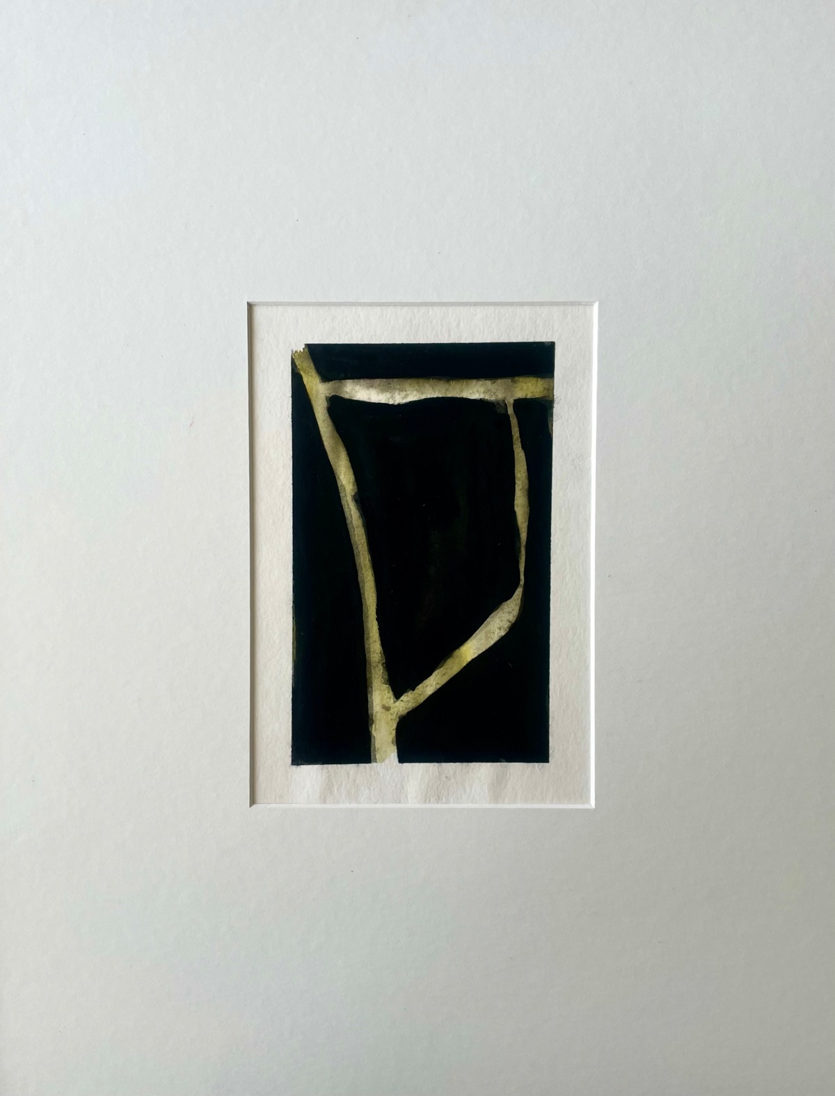 Bavo, waterverf op papier, 15x22cm, 2026