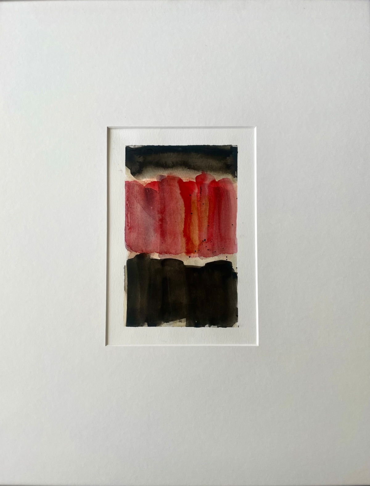waterverf op papier, 15x22cm, 2026