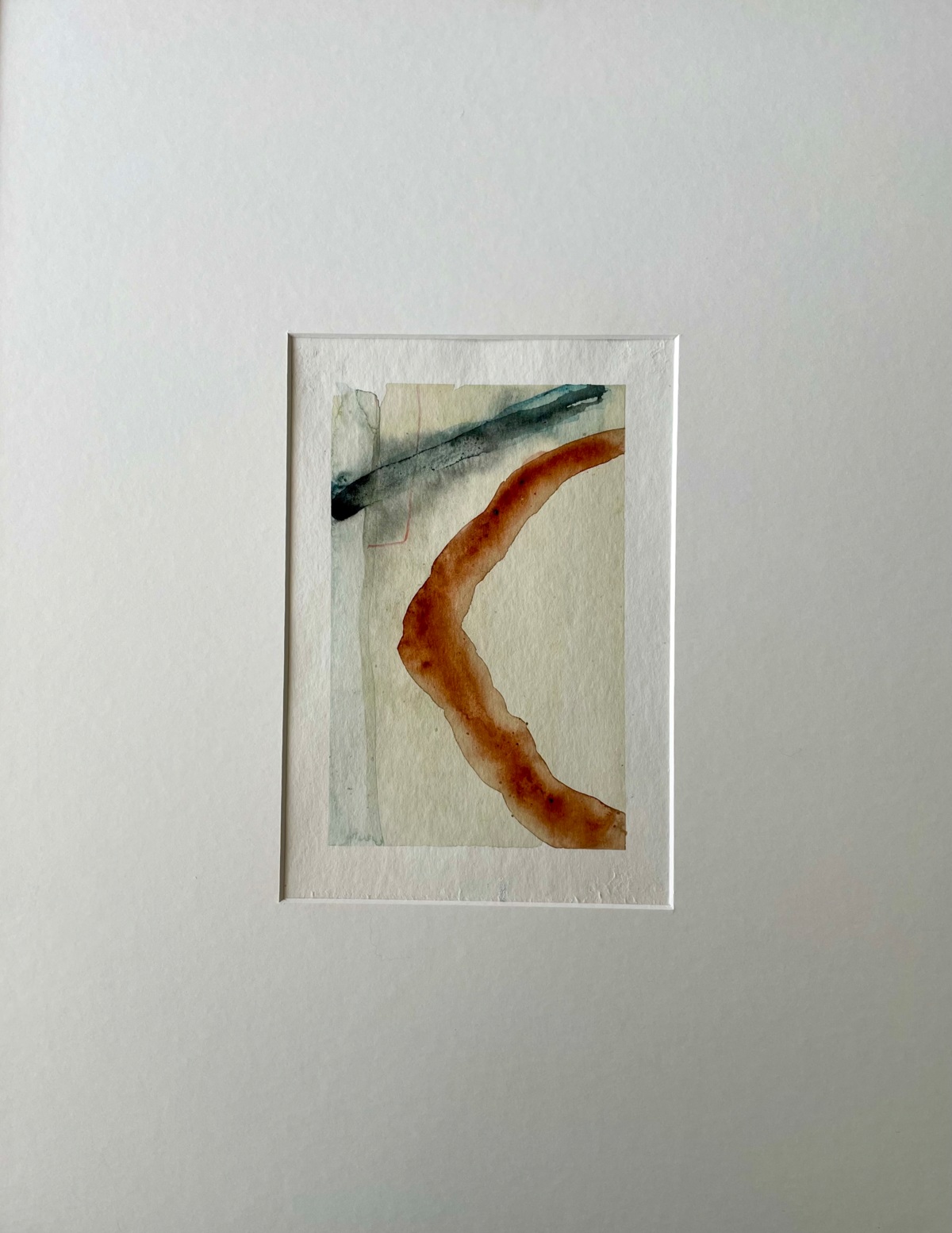 waterverf op papier, 15x22cm, 2026