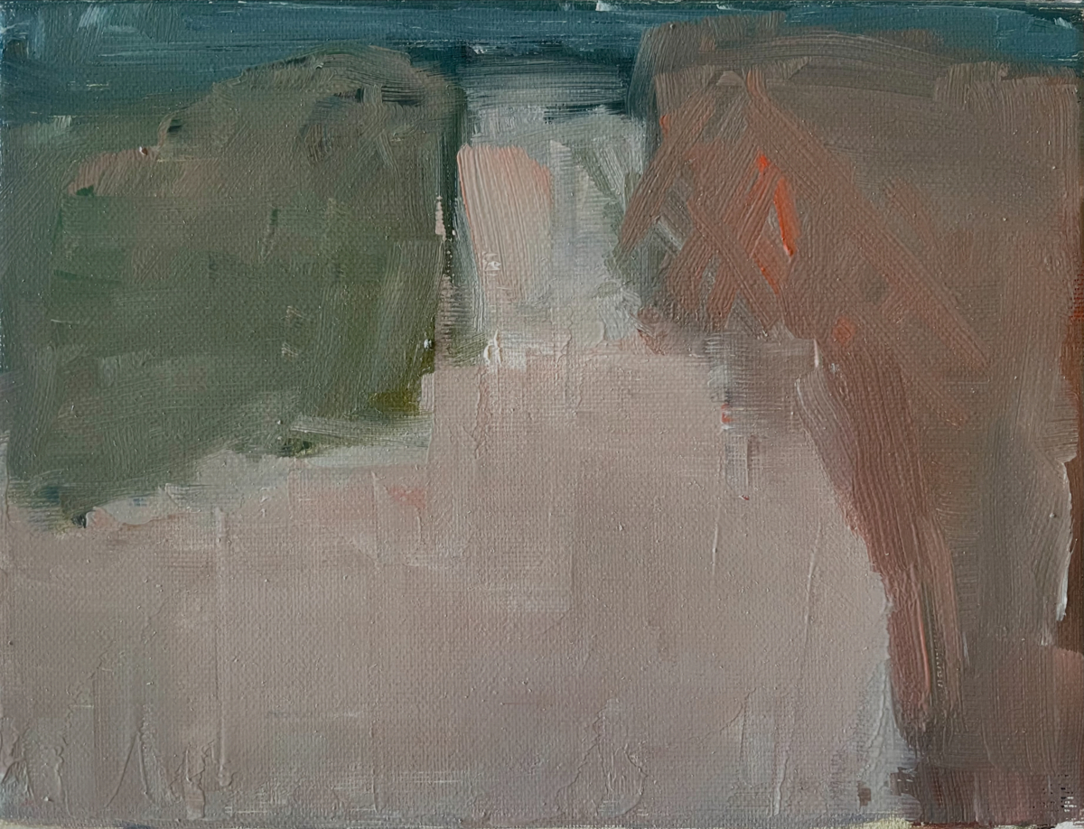 olieverf op doek, 18x24cm, 2026
