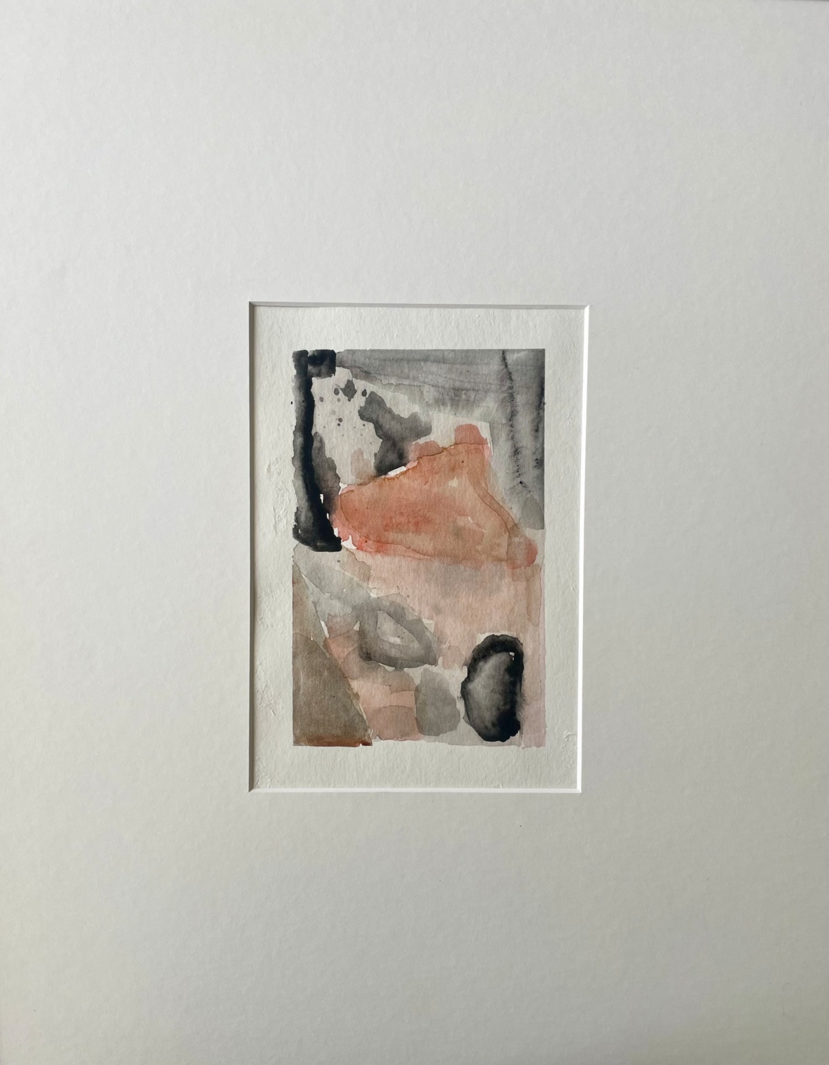 Bavo, waterverf op papier, 15x22cm, 2026