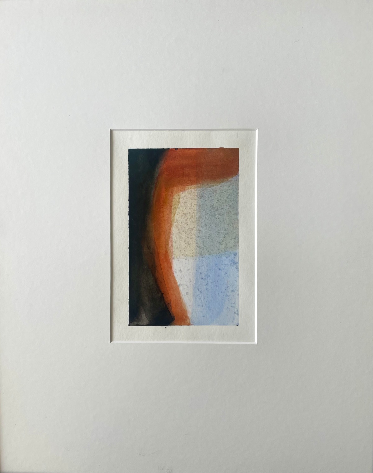 waterverf op papier, 15x22cm, 2026